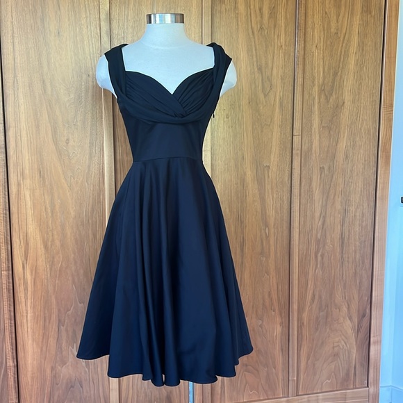 Trashy Diva by Candice Gwynn, Self bust fit flare 50’s style dress with jacket. - Picture 1 of 10